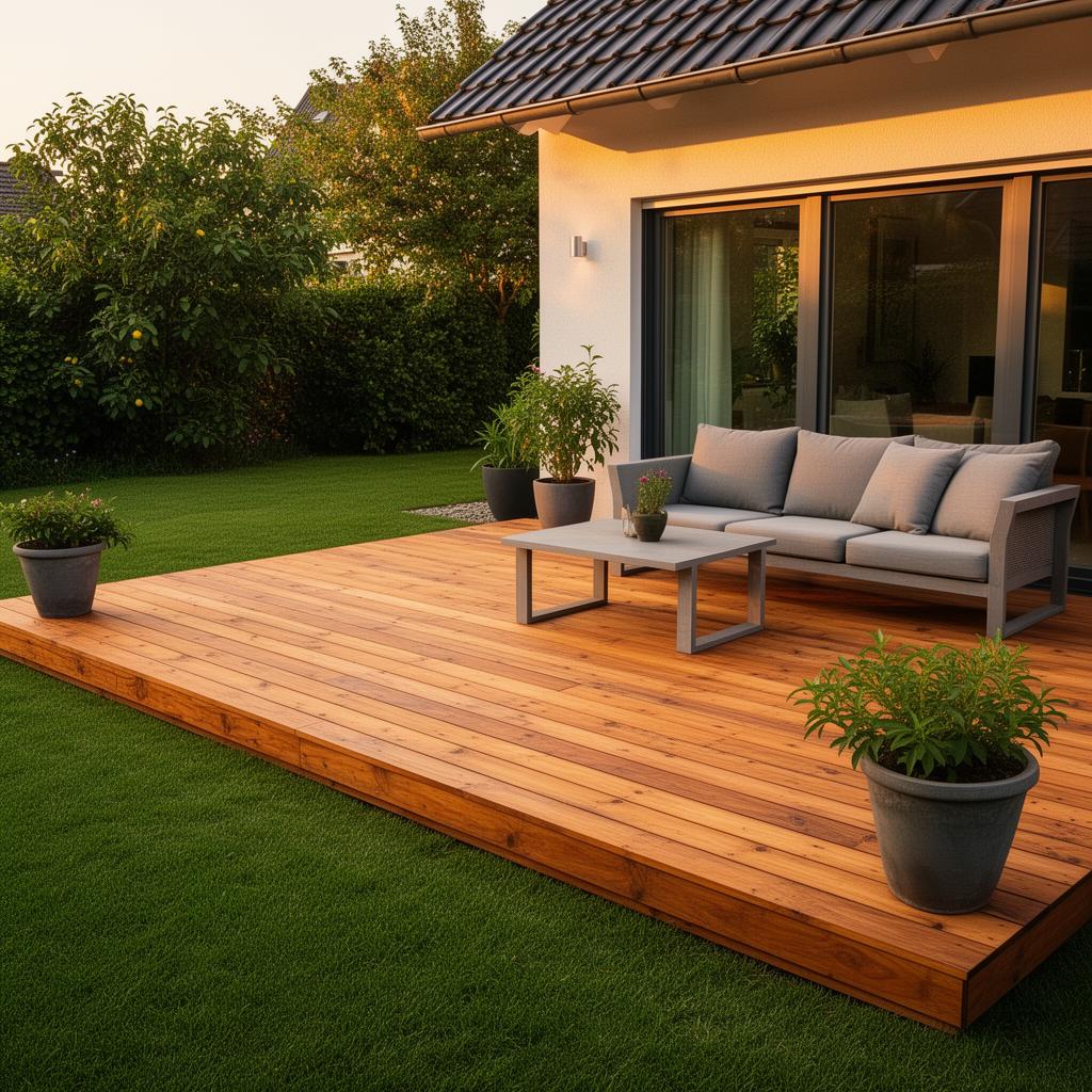Terrassenarbeiten durch Begbaut im Rhein-Main-Gebiet